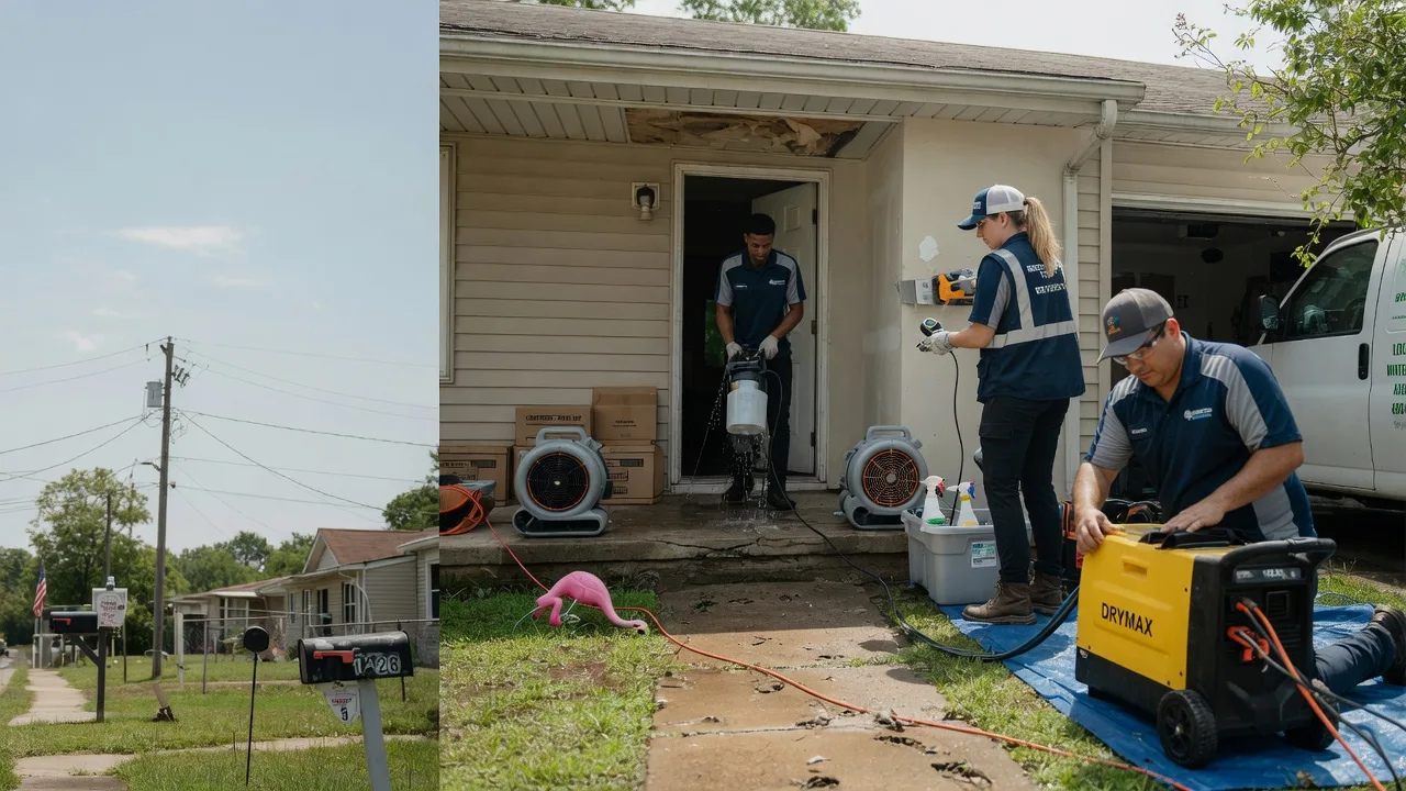 Storm Damage Water Removal in Barren Springs, VA near me